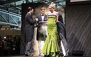 Inhorgenta Opening Show 2016 die Models in Talbot Runhof gekleidet (©Foto: Martin Schmitz)